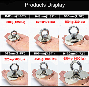 Magneti di sollevamento permanenti di forma personalizzata di forte potenza N52 - Product Image 5
