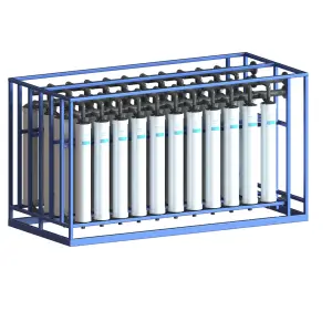 China Hohl faser uf Membran Maschine Händler Mikro filtration oder Ultra filtration mbr Einheit für Abwasser