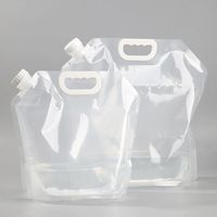 Sac de Rangement Pliable en Plastique Alimentaire 5L pour Camping, Jus et Eau – Prix Abordable