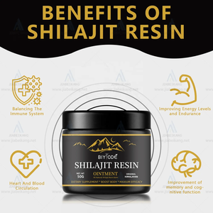 OEM custom integratori a base di erbe himalayan shilajit integratore di pura resina shilajit - Product Image 2