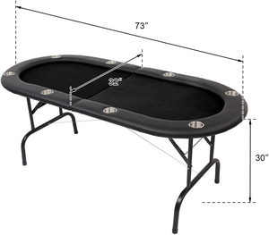 Directo del fabricante, mesa de póquer y juego personalizada portátil para mesa de entretenimiento Mahjong - Product Image 3