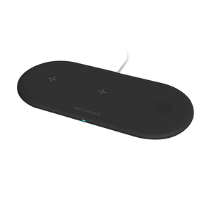 Qi <span class=keywords><strong>Chargeur</strong></span> Sans Fil 10W pour <span class=keywords><strong>Apple</strong></span> Montre 5 4 3 2 1 Airpods iWatch 10W 3 en 1 protection de Remplissage Sans Fil rapide pour <span class=keywords><strong>iPhone</strong></span> 11 Pro XS X - Product Image 1