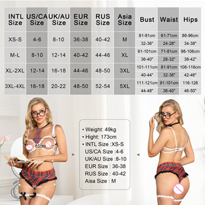 Student <strong>Teacher</strong> <strong>Sexy</strong> Uniform <strong>Costume</strong> Valentine'S Day Lingeries Open Bra Hot Erotic Womens Underwear Sets <strong>Sexy</strong> Lace Lingerie - Product Image 3