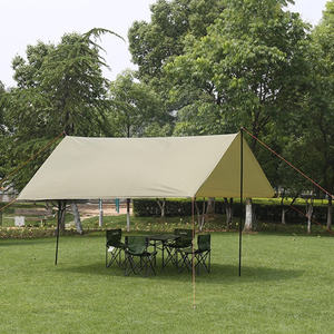 Tente Dôme Portable <span class=keywords><strong>Happy</strong></span> Travel StarSky ZP3 en PVC Oxford Coupe-Vent Triple Couche, Installation Facile et Automatique, Imperméable pour <span class=keywords><strong>Camping</strong></span> Familial - Product Image 5