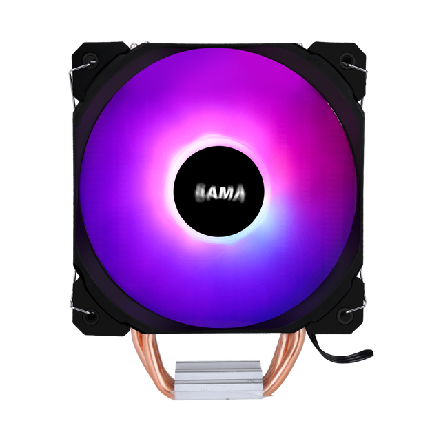 SAMA 4P120mm Pure Copper Radiator PC CPU Cooler Rgb CPU Cooler 120mm CPU Cooling Fan for Gaming PC Case