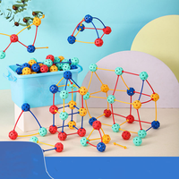 Puzzles 3D en perles, assemblage DIY, insertion de perles, mini briques créatives, blocs de construction
