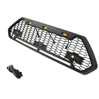 Grille de radiateur de course Adventure avec clignotants pour Toyota RAV4 2019-2022, pièces extérieures de calandre de voiture