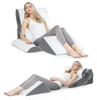 Zurück lesen Keil Bett kissen, Memory Foam Anti Schnarchen Keil Bett kissen, Dreieck Bett Keil Kissen
