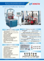 DONGTAI CR1016-PLUS SYEEL Bomba Inyectora Electrónica Common Rail EUI/EUP HEUI para Pruebas de Alta Precisión 0.5% IP55 1 Año de Garantía