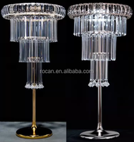 Partie pièce maîtresse décoration quinceanera or métal fleur base centre de table vases pour table de mariage or