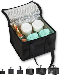 Bolsa aislante térmica para entrega de alimentos, paquete de 6 unidades - Product Image 3