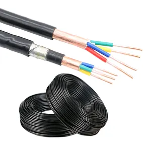 RVVP Electrical Wire 2 Core 4 Core Copper Wire 0.2-1.5 mm Audio Signal Control Shielded Cable