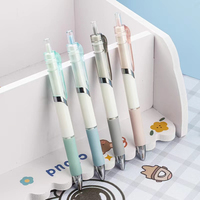 Stylo Gel à Pointe Bille Morandi Couleurs Simples et Mignonnes pour Étudiants, Type Clic, Design Attrayant, Nouvelle Arrivée