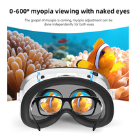 Casque VR polarisé G10 pour téléphone avec jeux de réalité virtuelle 3D pour iPhone et Android <50" écran