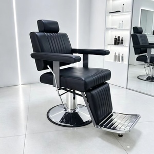 Silla Ergonómica de Alta Calidad y Confortable para Barbería, Silla de Peluquería para Hombre, Silla de Estilismo con Respaldo Ajustable - Product Image 5