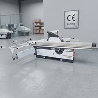 Scie à panneaux horizontale à levage électrique de précision industrielle, multifonctionnelle, avec norme CE ISO