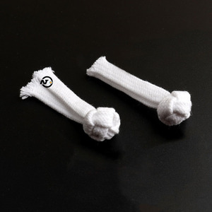 Trắng Trung Quốc Knots May Nút Đóng Cửa Tự Làm Cotton Polyester Twill Đầu Bếp Áo Sườn Xám Tang Phù Hợp Với - Product Image 5