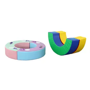 Aire de jeux intérieure pour enfants Équipement de jeu doux S Balance Training Beam à vendre