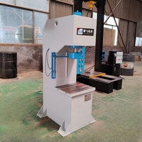 Presse hydraulique à colonne unique de type C de 80 tonnes avec pompe à moteur à roulement à billes Engrenage 380V/220V Multifonctionnelle pour pièces automobiles