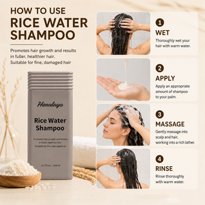 <span class=keywords><strong>Shampoo</strong></span> <span class=keywords><strong>per</strong></span> la Crescita dei <span class=keywords><strong>Capelli</strong></span> con Logo Personalizzato, Volumizzante e Purificante Profondo con Acqua di Riso e Proteine <span class=keywords><strong>per</strong></span> Donne e Uomini - Product Image 4