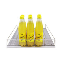 Étagère à roulettes pour boissons de supermarché, poussoir intelligent pour bouteilles, refroidisseur écologique auto-entretenu, capacité 40L