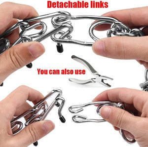 Prong Knijpkraag Voor Honden, Choke Kraag Voor Honden, Roestvrij Staal Verstelbaar Met Comfortabele Rubberen Tips - Product Image 5