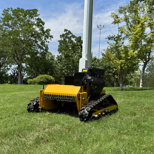 Tondeuse à gazon avec télécommande 100%, tondeuse à gazon sur chenilles, tondeuse à gazon à essence, livraison gratuite - Product Image 5