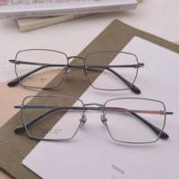 Montura de Gafas Grande y Delgada, Nueva Moda, Decoración de Marco Poligonal, Forma de Rostro, Temperamento, Modelo 88225