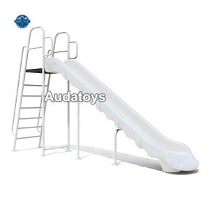 Jouets d'extérieur en plastique blanc de grande taille <span class=keywords><strong>XXL</strong></span>, glissades d'aire de jeux pour enfants - Product Image 1