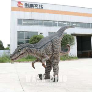 Costume de dinosaure Velociraptor léger (15 kg) pour spectacle, réaliste, pour adulte, avec pattes cachées, Sic <5 - Product Image 6