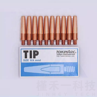 Embouts de contact pour soudage MIG 0.8 1.0 1.2mm, embouts de contact pour torche de soudage robotisée TOKINARC