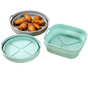 Plaque de cuisson pliable en silicone, résistante aux hautes températures, facile à nettoyer, carrée, style Saffiano, pour four - Product Image 1