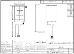 Polcd 2,4 ''TFT 2,4 LCD Módulo TFT 2,4 Pulgadas 240x320 ST7789V3 TFT Transmisiva SPI Pantalla LCD - Product Image 5