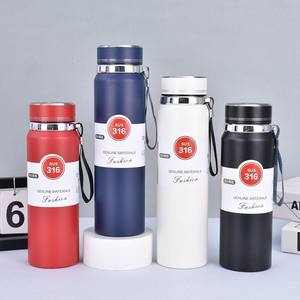 Thermos in Acciaio Inox a Doppia Parete da 800ml con Infusore per Tè, Bottiglia Termica Sottovuoto di Grande Capacità - Product Image 1