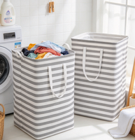 Panier à linge pliable grande capacité en tissu Oxford ventilé avec roulettes pour rangement et organisation