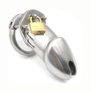 Cage de chasteté verrouillable, anneau pénien, jouet sexuel pour adultes - Product Image 5