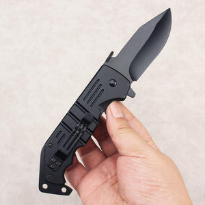 سكين متعدد الوظائف قابل للطي من الفولاذ المقاوم للصدأ، قابل للتخصيص حسب الطلب، مناسب للاستخدامات الخارجية والتخييم والبقاء على قيد الحياة في حالات الطوارئ - Product Image 4