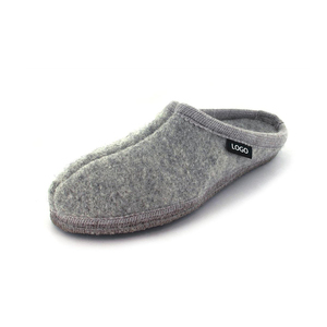 Scarpe da casa con punta chiusa pantofole in <span class=keywords><strong>feltro</strong></span> per interni ed esterni - Product Image 1