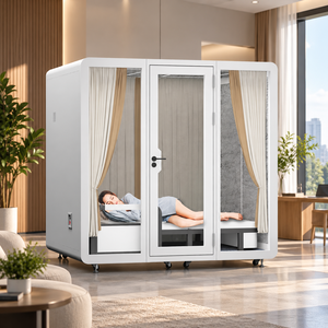 Nouvelle Arrivée - Cabine d'Isolation Acoustique Moderne <span class=keywords><strong>pour</strong></span> Voix, Fourniture d'Usine - Pod de Sommeil <span class=keywords><strong>pour</strong></span> Hôtel, Lit Pod de Sommeil - Product Image 2