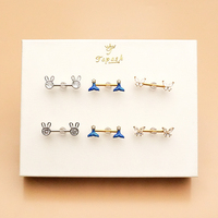 Présentoir à Bijoux Personnalisable en Velours pour Boucles d'Oreilles, Colliers, Bagues et Piercings