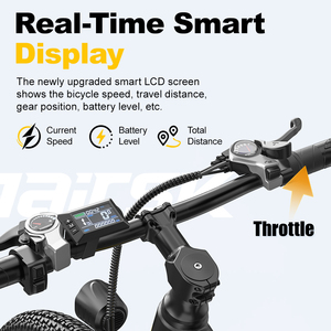 Aairsk厂家直销36V 13Ah电动自行车26 ”电动自行车自行车Shimano 21速双悬挂电动城市自行车 - Product Image 2