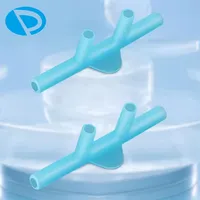 Cannule nasale ionisante en silicone à haut débit, non électrique, pour hydrogène/oxygène, compatible avec la plupart des machines d'inhalation d'hydrogène