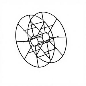 BS300 Wire Spool <b>Holder</b> in Mild Steel with Powder Coated Finish for CO2 MIG <b>Welding</b> and Long Lasting Electrical Wire Storage - Product Image 1