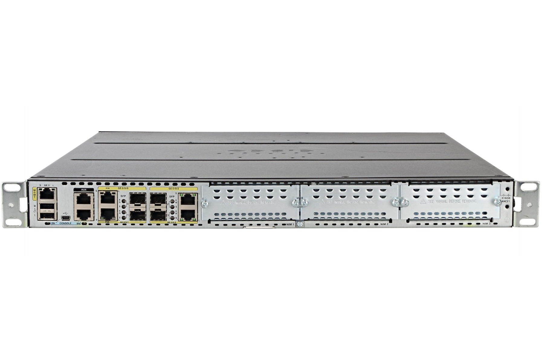Used Cisco ISR 4431 Series Managed Integrated Router IP Base | 500