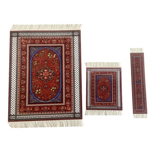 Set Regalo di Prodotti in Stile Persiano: Sottobicchieri a Forma di Tappeto, Tappetini per <span class=keywords><strong>Mouse</strong></span>, Segnalibri a Forma di Tappeto - Product Image 3