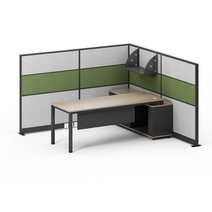Modular Office Partition Open Office Workstation for 2 4 6 Person Office Table Modern Workstation Desk - Product Image 2