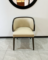 Chaises de salle à manger de restaurant en bois contemporaines - Meubles commerciaux modernes, légers, doux, durables et écologiques pour les hôtels
