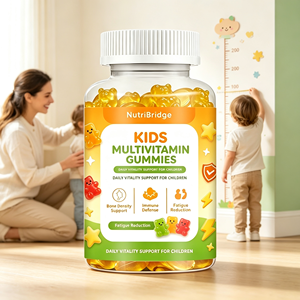 Gummies multivitaminés <span class=keywords><strong>pour</strong></span> enfants sans sucre, compatibles Keto, marque privée, <span class=keywords><strong>pour</strong></span> des <span class=keywords><strong>os</strong></span> solides - Product Image 1