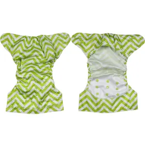 One Size Fit All PUL Print Double Gusset Nappy Cover Diaper Cover Reusable