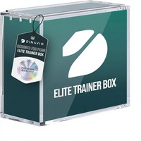 Boîte de présentation en acrylique pour Elite Trainer Box, empilable, aimants N52 ultra épais 8mm/5mm, anti-humidité, moderne